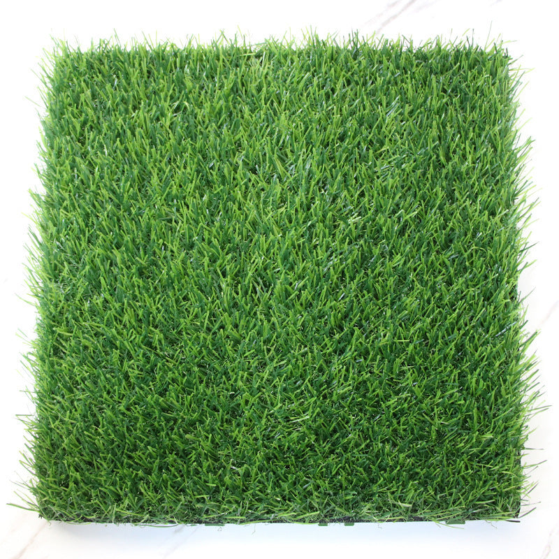 Césped ornamental artificial de 11" para jardín, balcón y terraza