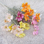 Margaritas artificiales de 24" para jardín, balcón y terraza - Coral rosa