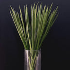 Césped ornamental artificial con resistencia a los rayos UV de 35" para jardín, balcón y terraza - Verde