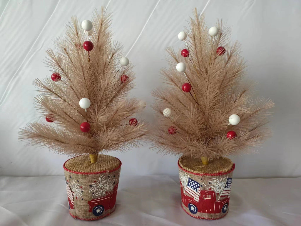 Pampas artificiales con resistencia a los rayos UV de 18" para jardín, balcón y terraza