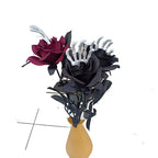 Rosas artificiales de 16" para decoración del hogar