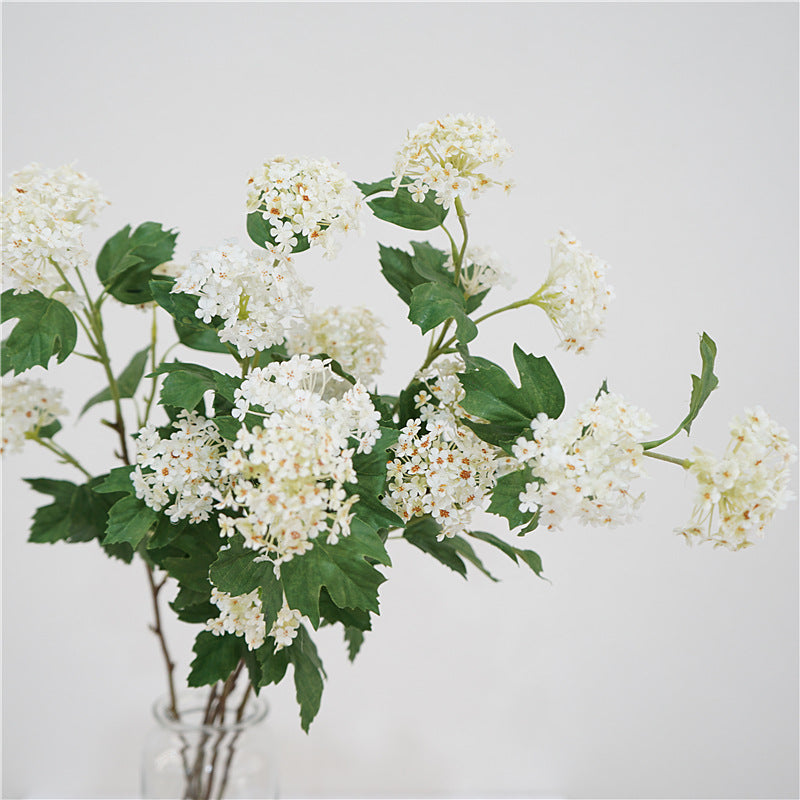 Flores artificiales de 28" para bodas y eventos - Blanco