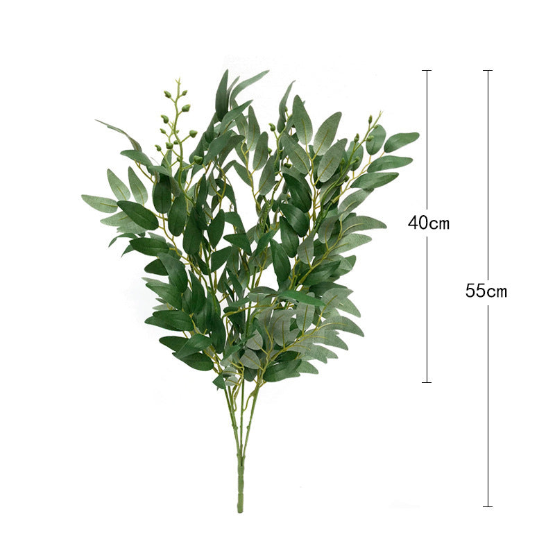 Arbusto artificial de 21" para jardín, balcón y terraza