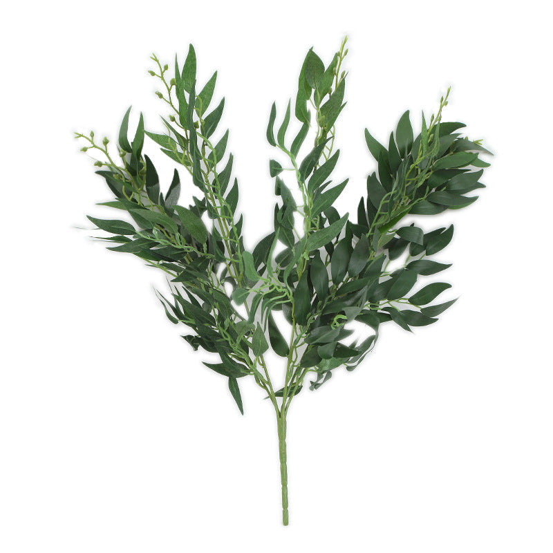 Arbusto artificial de 21" para jardín, balcón y terraza