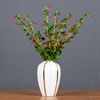 Bayas artificiales de 27" para bodas y eventos - Rojo/verde