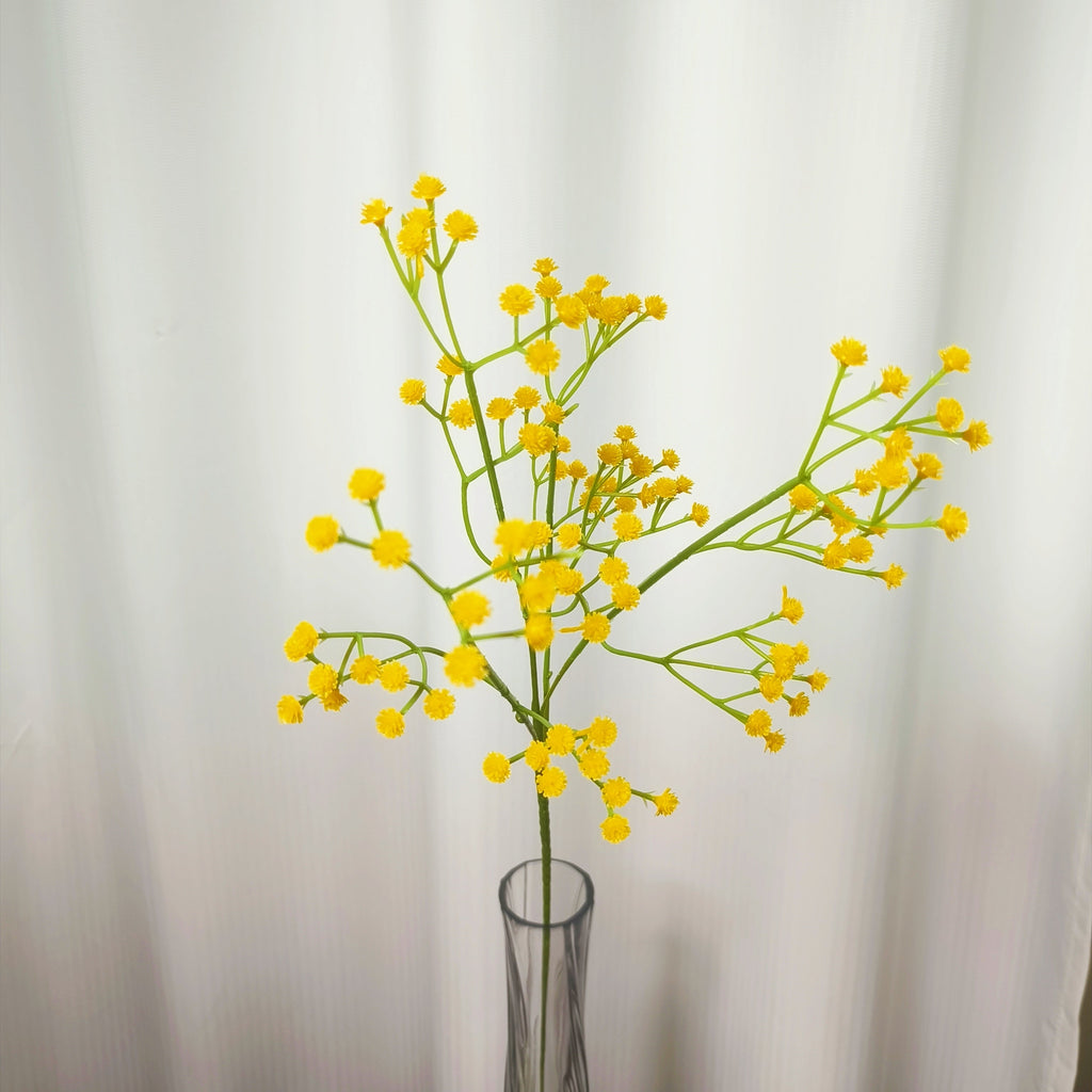 Paniculata artificial con tacto real de 23.6" para jardín, balcón y terraza