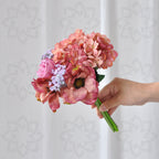 Hortensias artificiales de 11" para bodas y eventos