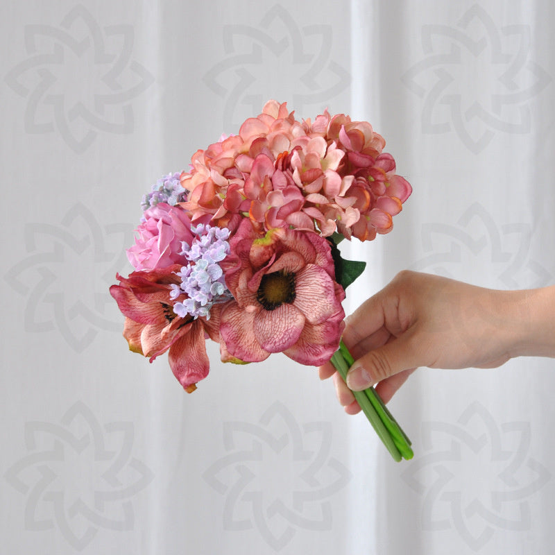 Hortensias artificiales de 11" para bodas y eventos