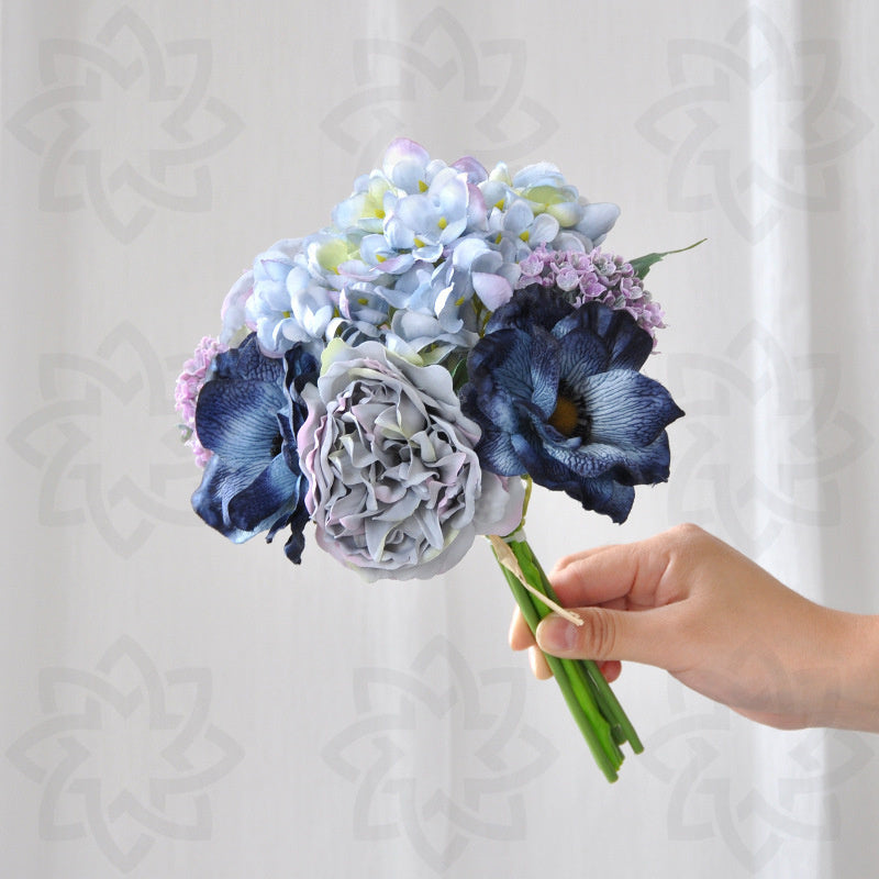 Hortensias artificiales de 11" para bodas y eventos