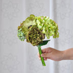 Hortensias artificiales de 11" para bodas y eventos