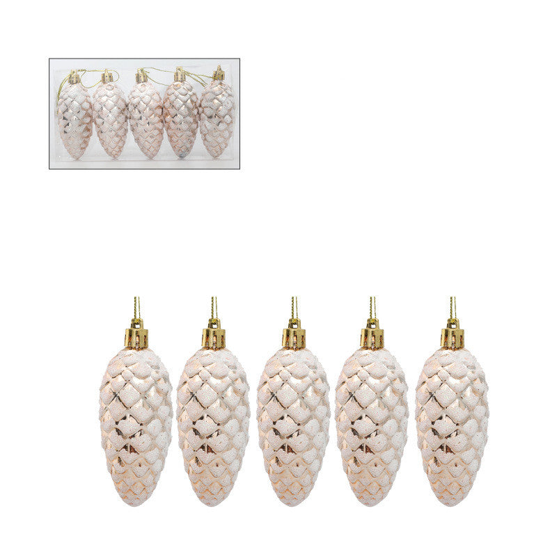 Ramas de pino artificiales de 4" x 2" 5 piezas para bodas y eventos