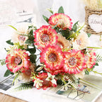 Margaritas artificiales de 11.8" para arreglos florales y proyectos DIY