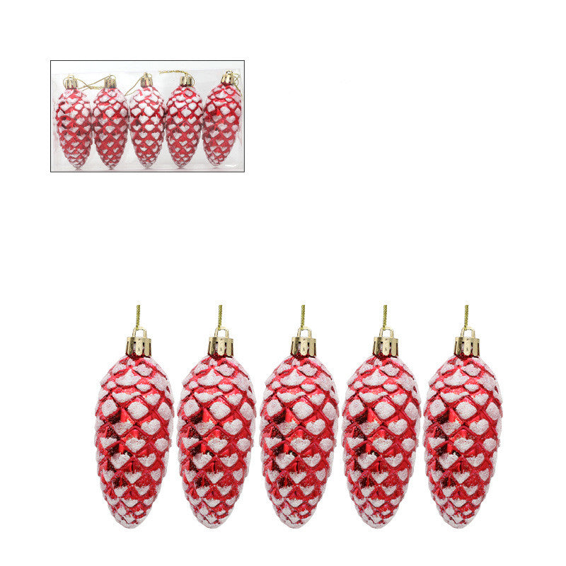 Ramas de pino artificiales de 4" x 2" 5 piezas para bodas y eventos