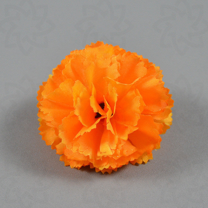 Claveles artificiales de 2" x 2" para bodas y eventos - Negro 1 pieza