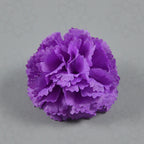 Claveles artificiales de 2" x 2" para bodas y eventos - Light morado 9+3 piezas