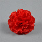 Claveles artificiales de 2" x 2" para bodas y eventos - Dusty morado 1 pieza
