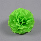 Claveles artificiales de 2" x 2" para bodas y eventos - Rojo 1 pieza
