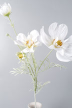 Lavanda artificial de 30" x 4" para bodas y eventos - Blanco