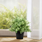 Planta artificial en maceta de 9" para bodas y eventos - Light verde
