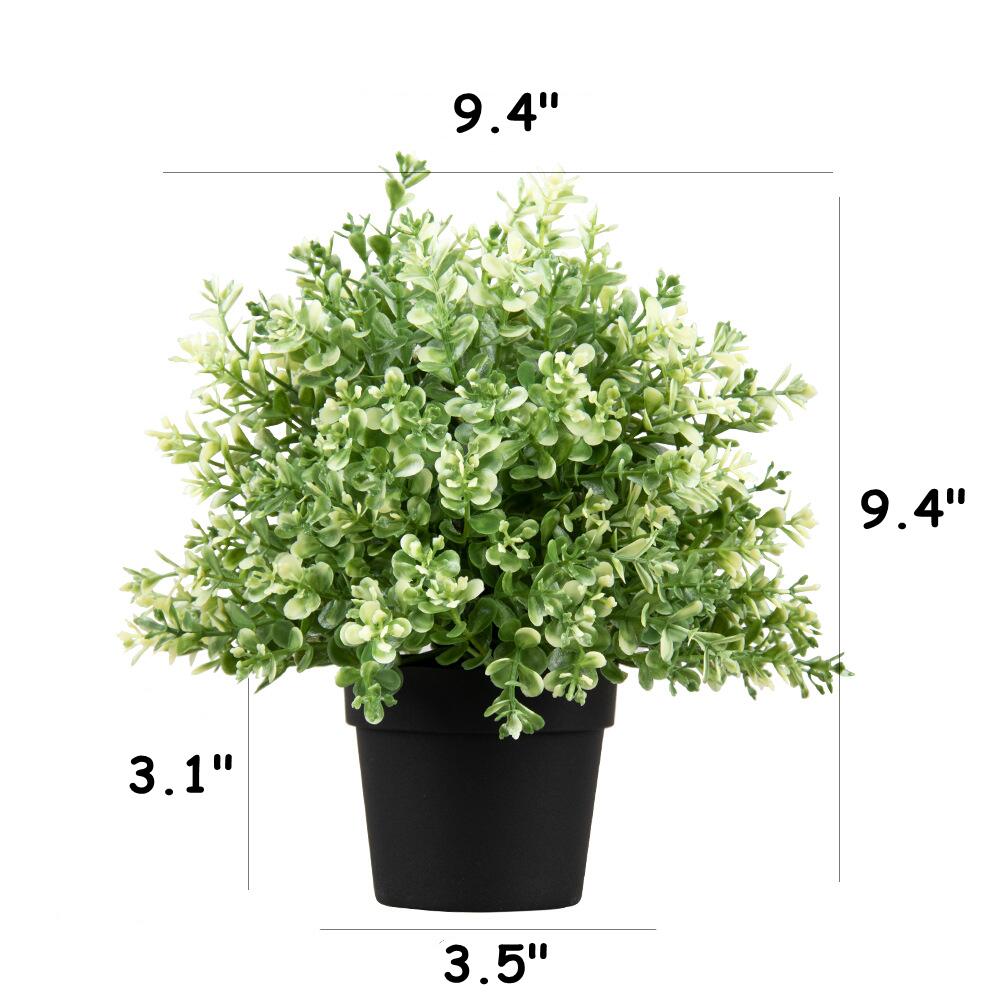 Planta artificial en maceta de 9" para bodas y eventos