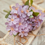 Margaritas artificiales de 10.6" para decoración de interiores - Morado