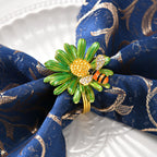 Margaritas artificiales 12 piezas para bodas y eventos - Azul