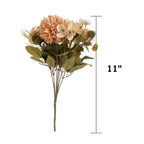 Margaritas artificiales de 11" x 4" para bodas y eventos - Rosa