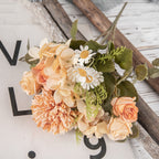 Margaritas artificiales de 11" x 4" para bodas y eventos - Dusty morado