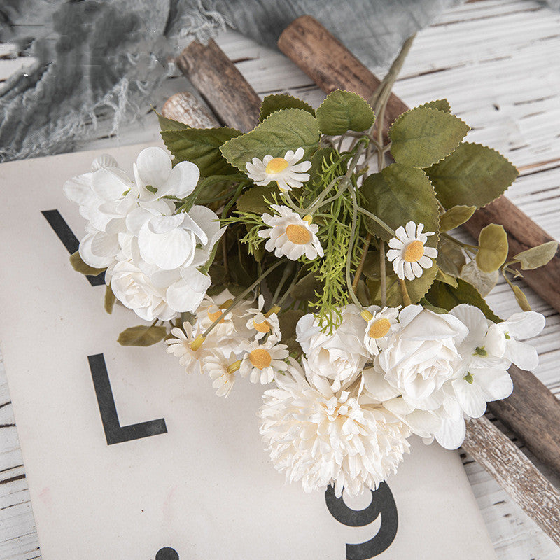 Margaritas artificiales de 11" x 4" para bodas y eventos - Light coffee