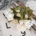 Margaritas artificiales de 11" x 4" para bodas y eventos - Light coffee