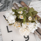 Margaritas artificiales de 11" x 4" para bodas y eventos - Light coffee
