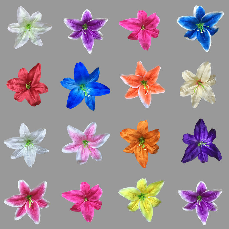 Rosas artificiales de 5.5" 50 piezas para bodas y eventos - Blanco