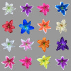 Rosas artificiales de 5.5" 50 piezas para bodas y eventos - Blanco