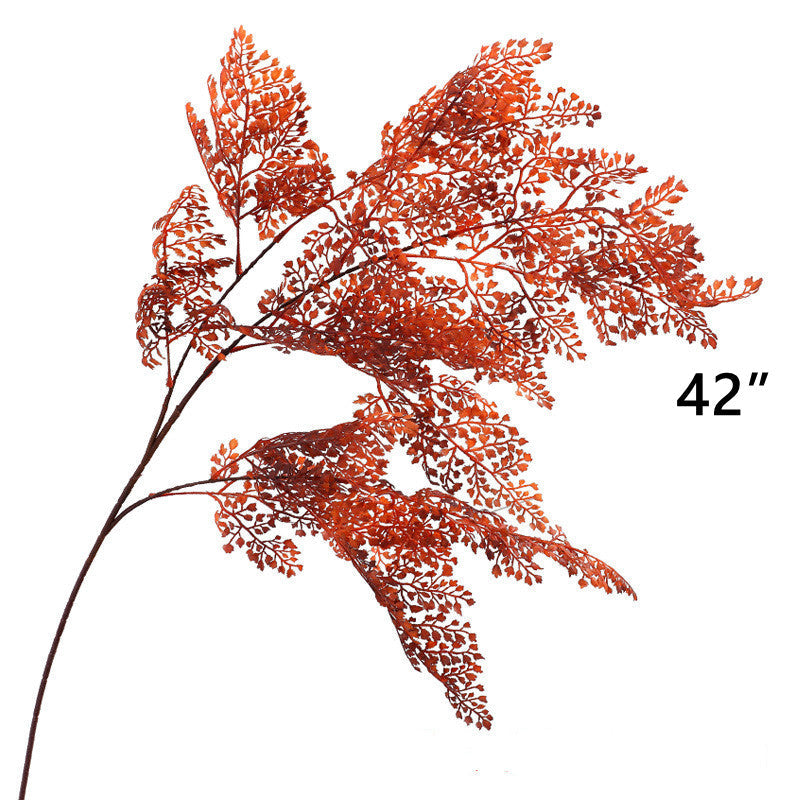Tallos artificiales para bodas y eventos - 3 Naranja