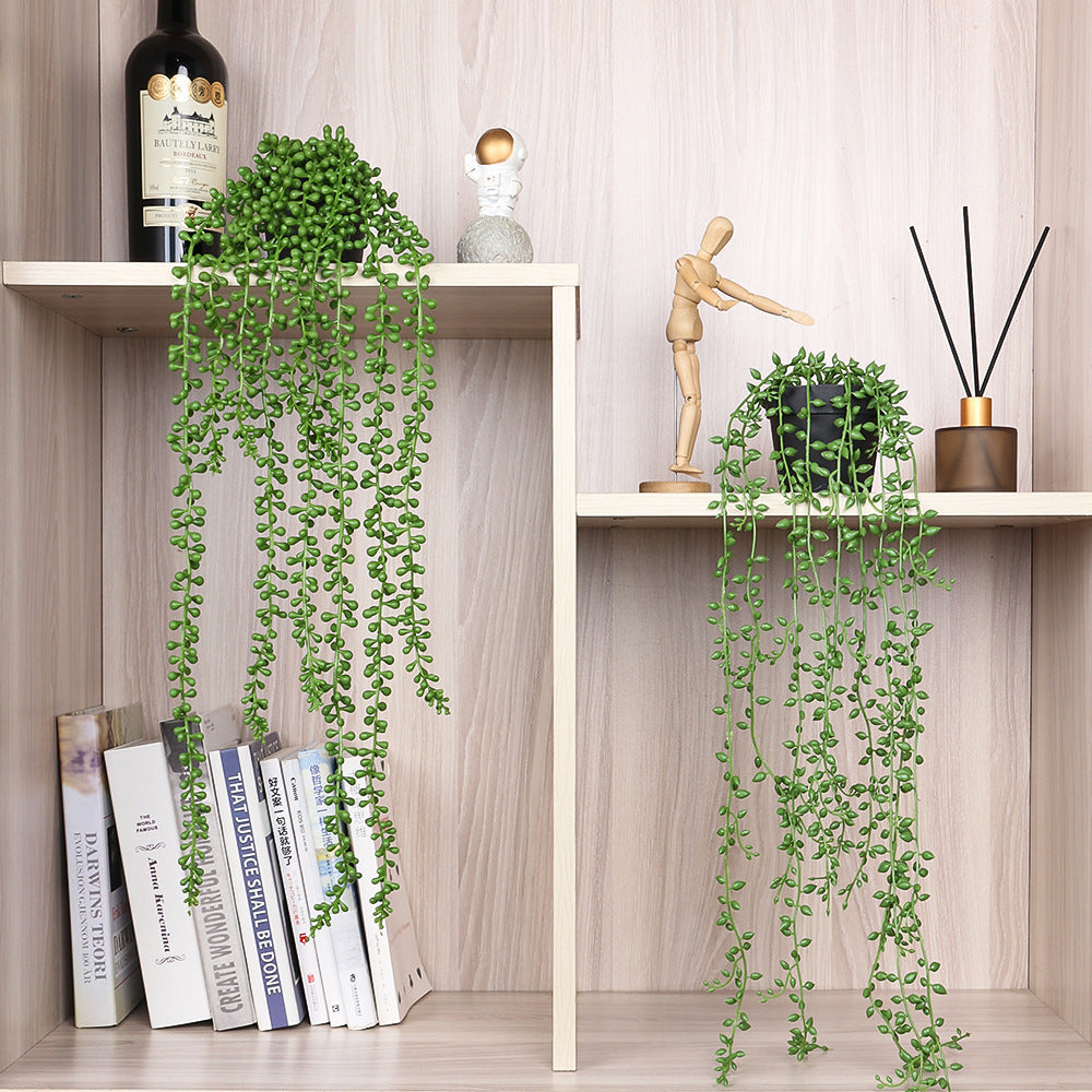 Eucalipto artificial con resistencia a los rayos UV para jardín, balcón y terraza - Verde 2
