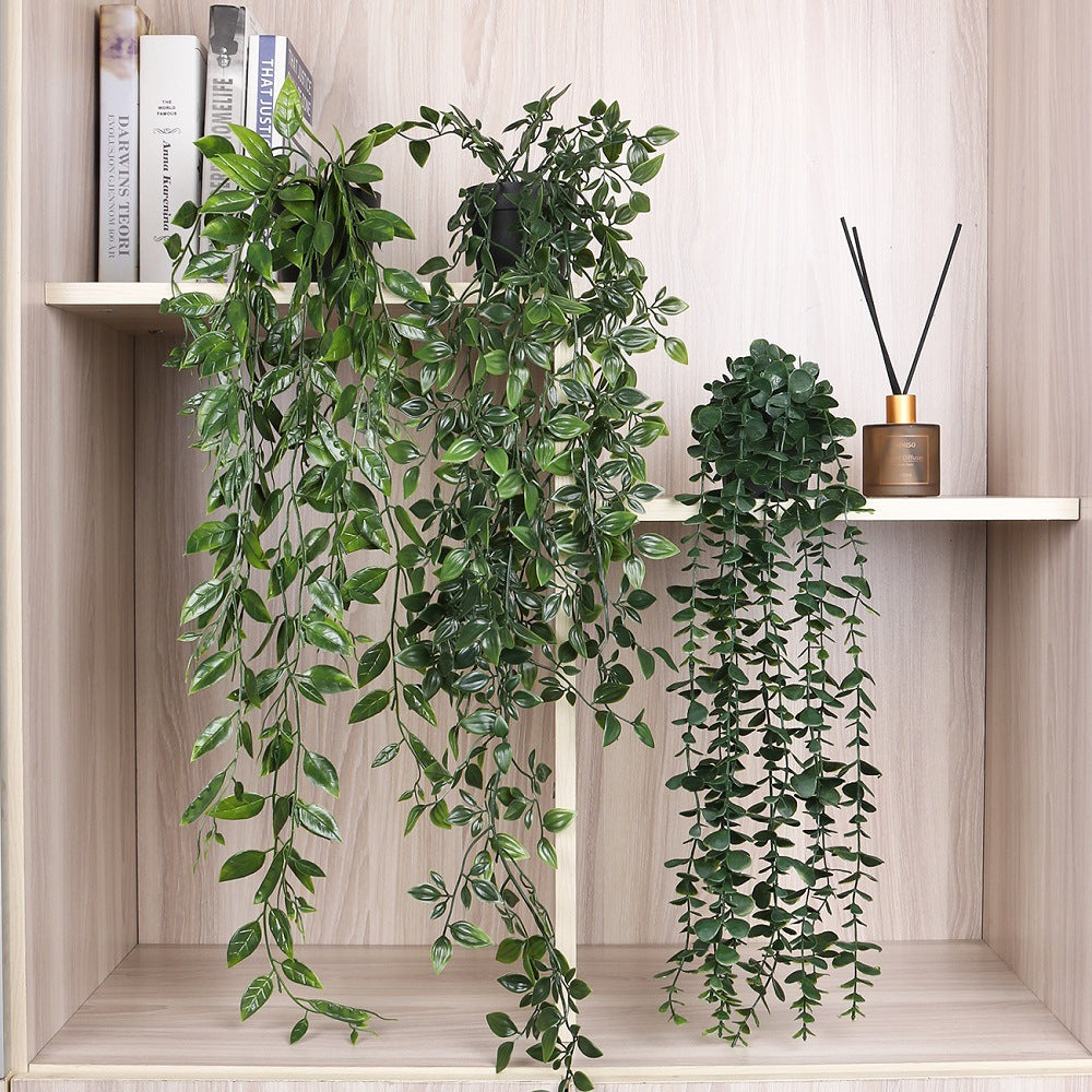 Eucalipto artificial con resistencia a los rayos UV para jardín, balcón y terraza - Verde 4