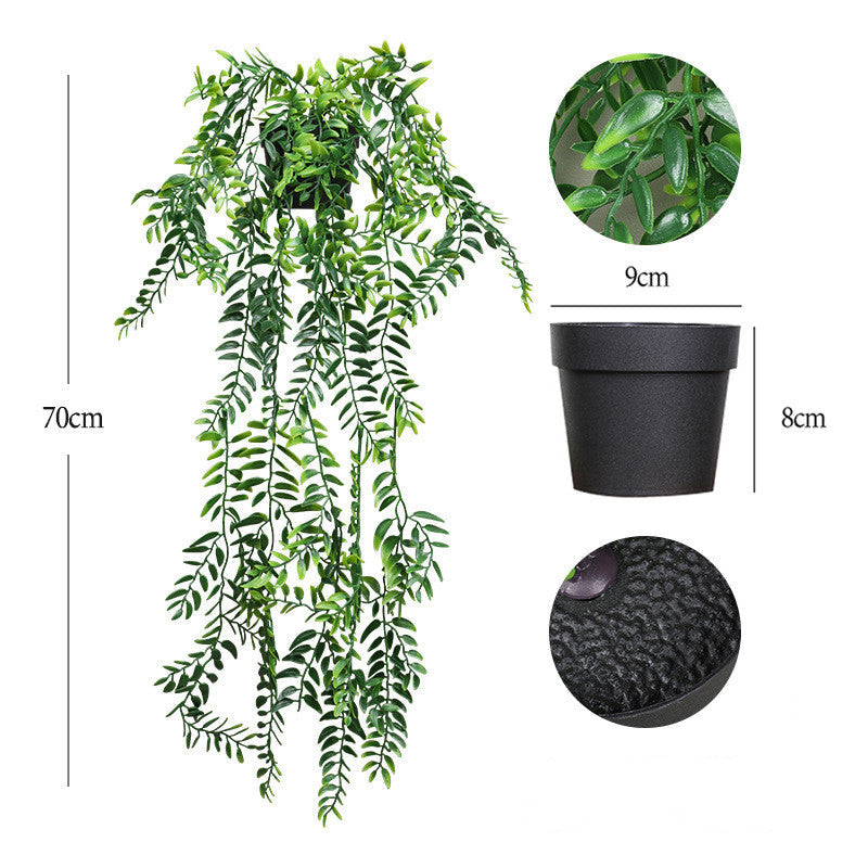 Eucalipto artificial con resistencia a los rayos UV para jardín, balcón y terraza