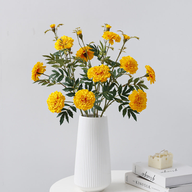 Tallos artificiales de 36" para bodas y eventos - Dark amarillo