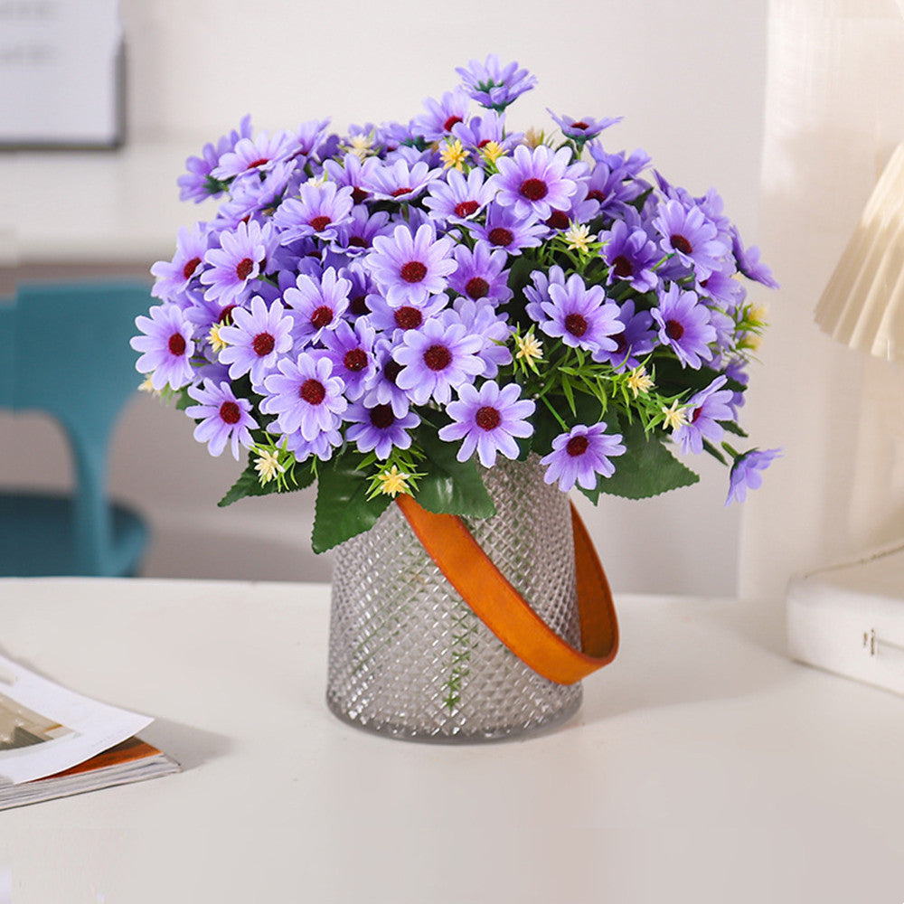 Margaritas artificiales de 11.8" para bodas y eventos - Morado