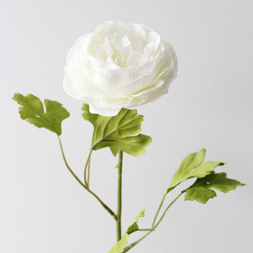 Ranúnculos artificiales de 17" para bodas y eventos - Rosa claro