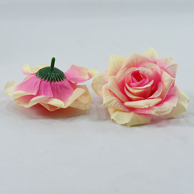 Rosas artificiales de 3" x 3" para bodas y eventos