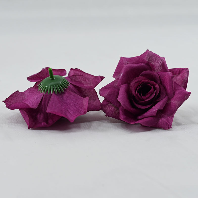 Rosas artificiales de 3" x 3" para bodas y eventos