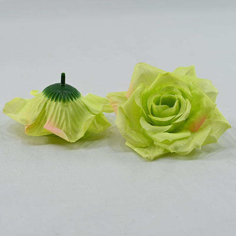 Rosas artificiales de 3" x 3" para bodas y eventos