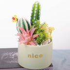 Planta artificial en maceta para decoración de interiores - 8