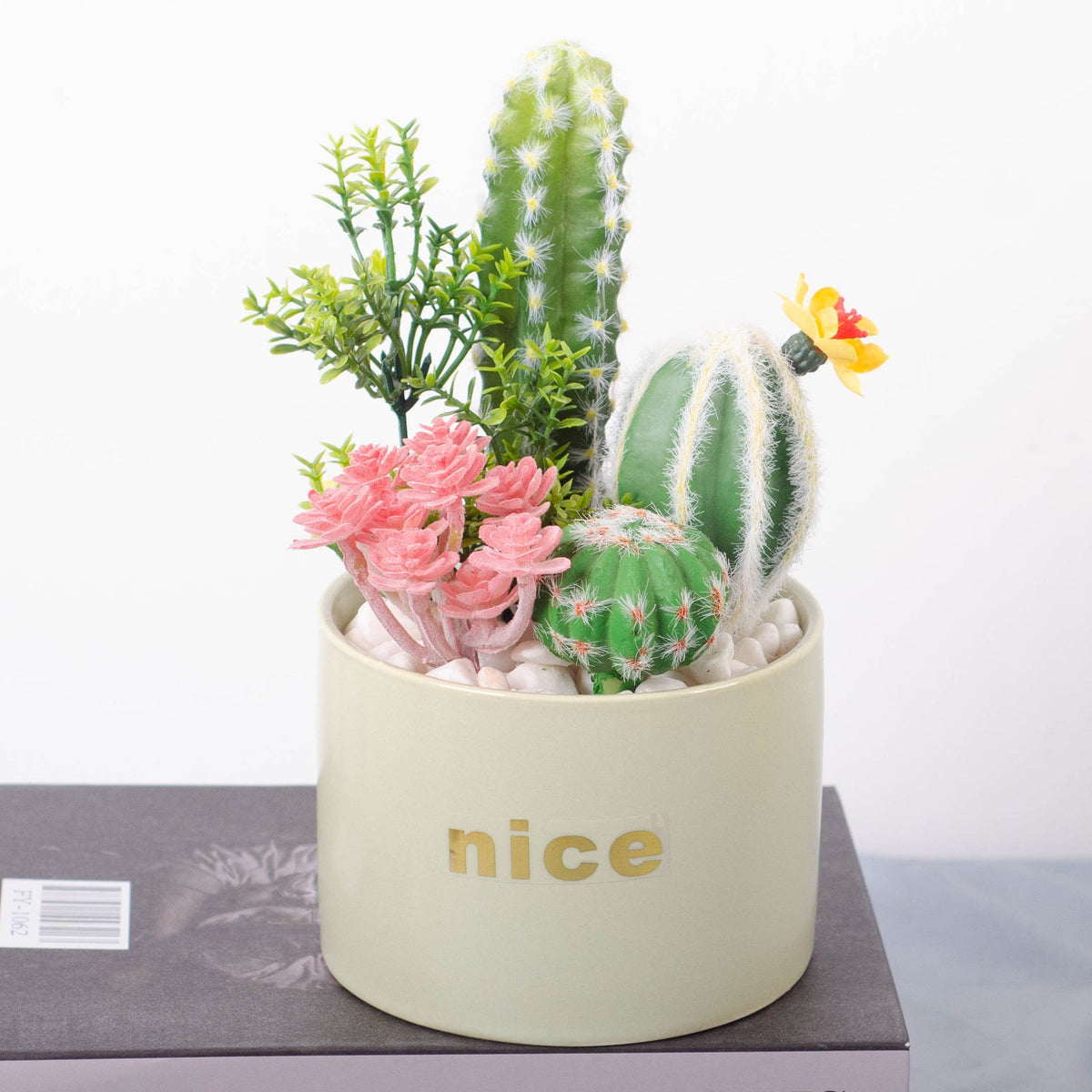 Planta artificial en maceta para decoración de interiores - 9