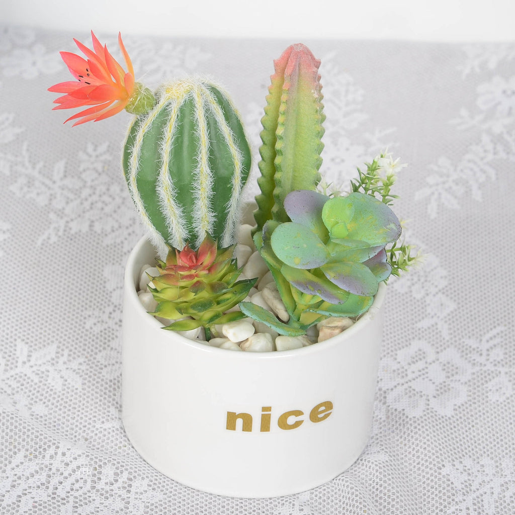 Planta artificial en maceta para decoración de interiores - 10