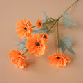 Flores artificiales de 23" para bodas y eventos - Naranja