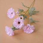 Flores artificiales de 23" para bodas y eventos - Rosa
