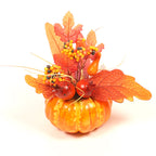 Calabazas artificiales de 6" x 5" 3 piezas para bodas y eventos