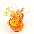 Calabazas artificiales de 6" x 5" 3 piezas para bodas y eventos
